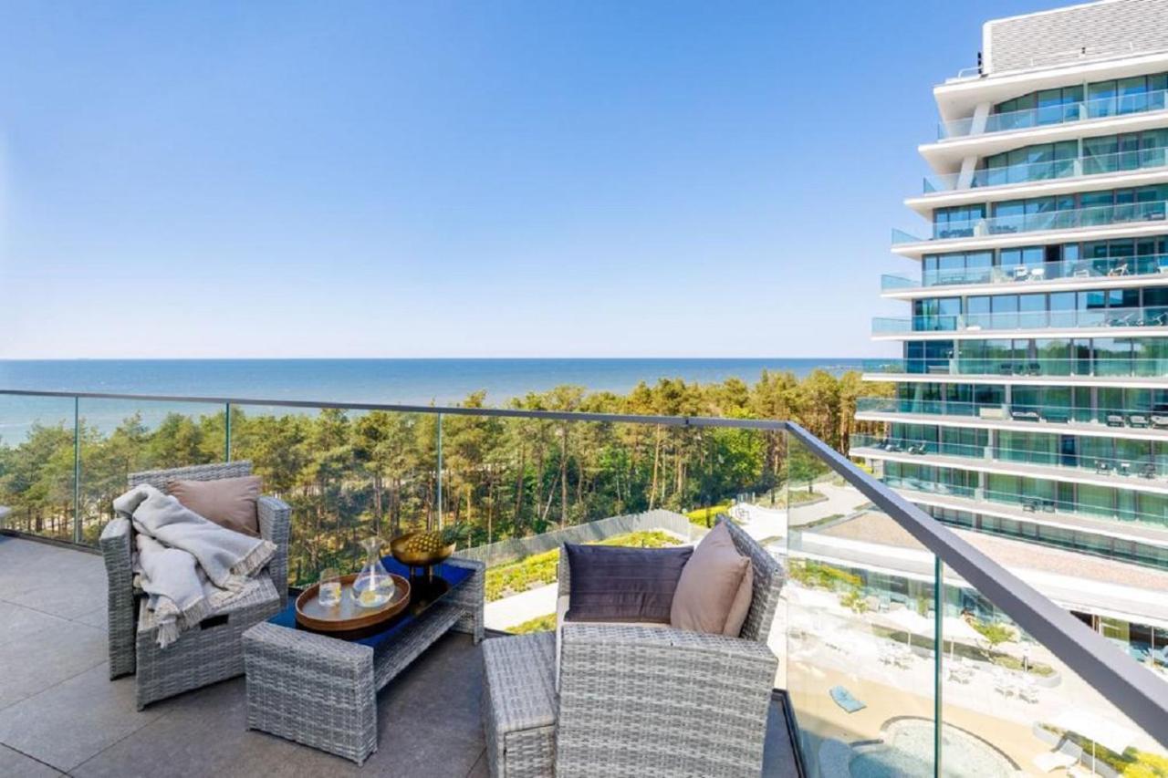 Cristallo Apartament Luxury Resort & Spa - Sea View By Renters Prestige ミエンジズドロイェ エクステリア 写真
