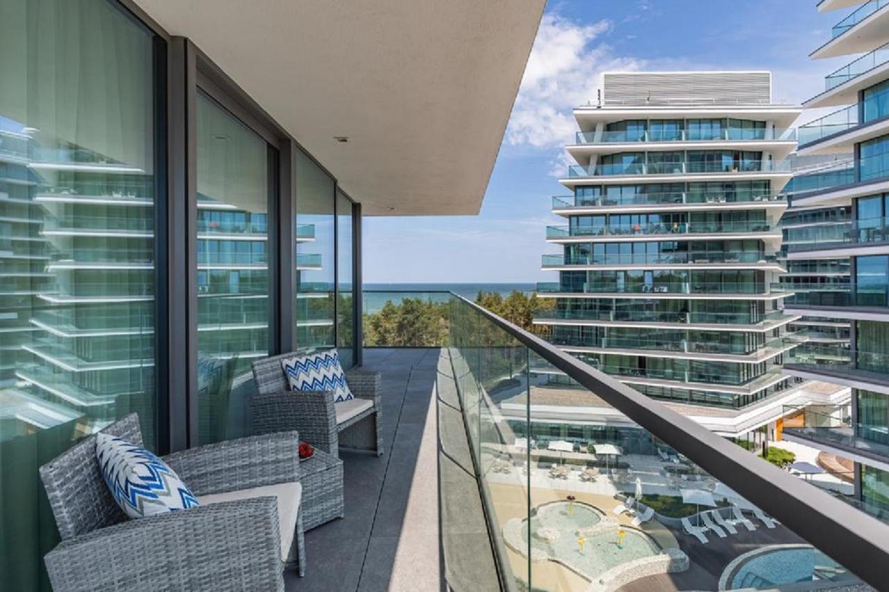 Cristallo Apartament Luxury Resort & Spa - Sea View By Renters Prestige ミエンジズドロイェ エクステリア 写真